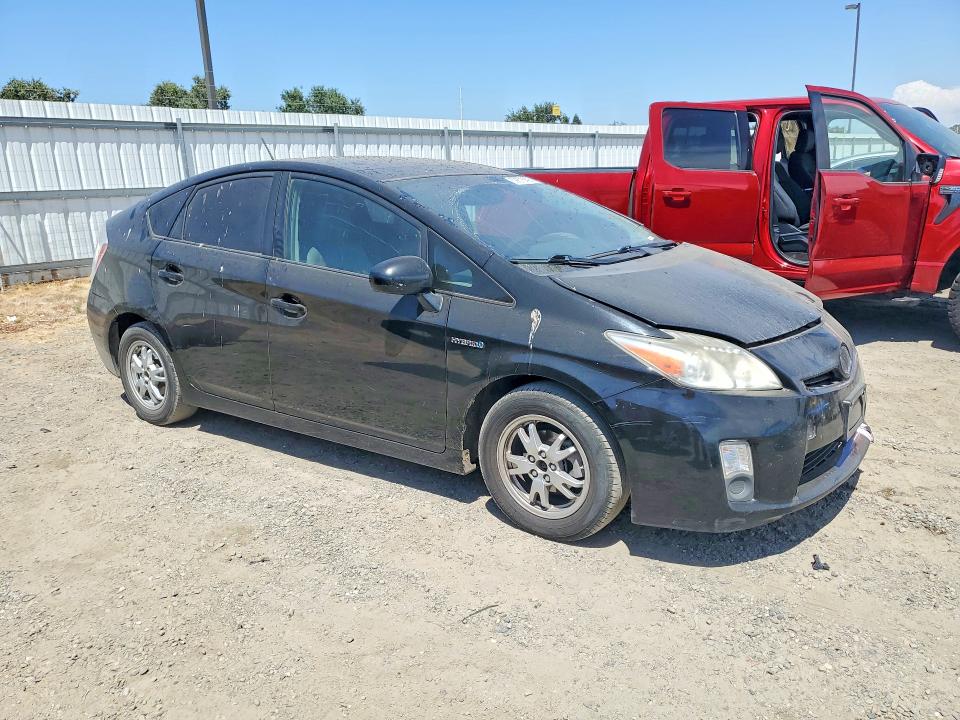 2010 Toyota Prius VIN JTDKN3DU7A0050744 COPART salvage auction — SIDE, CA - SALVAGE CERTIFICATE, sold $525 on 2026-07-14 (photo 4)