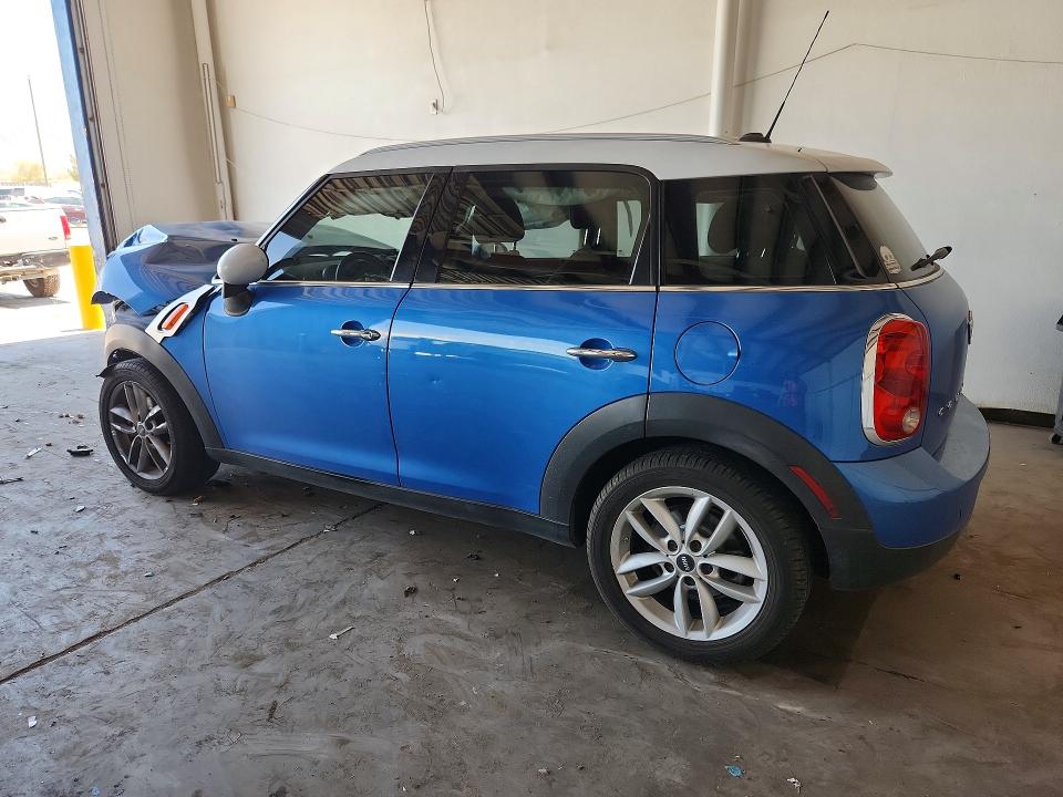 2014 Mini Cooper VIN WMWZB3C58EWR36654 COPART salvage auction — FRONT END, Tx - Salvage Vehicle Title, sold $450 on 2026-09-27 (photo 2)
