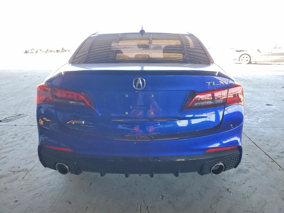 2018 Acura Tlx VIN 19UUB2F63JA010764 COPART salvage auction — VANDALISM, Ca - Salvage Certificate, sold $11,800 on 2026-07-30 (photo 6)