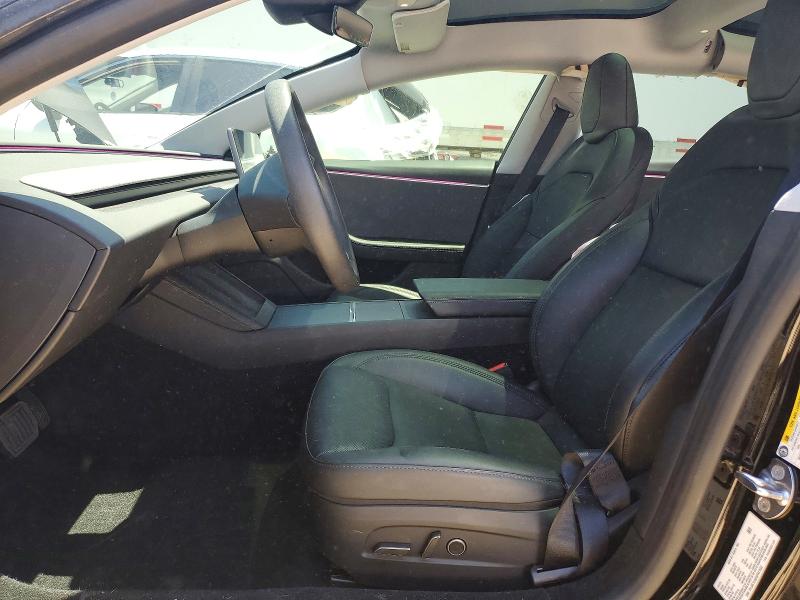 2025 Tesla Model 3 VIN 5YJ3E1EA8SF941562 COPART salvage auction — FRONT END, Ca - Salvage Certificate, sold $14,800 on 2026-09-01 (photo 7)