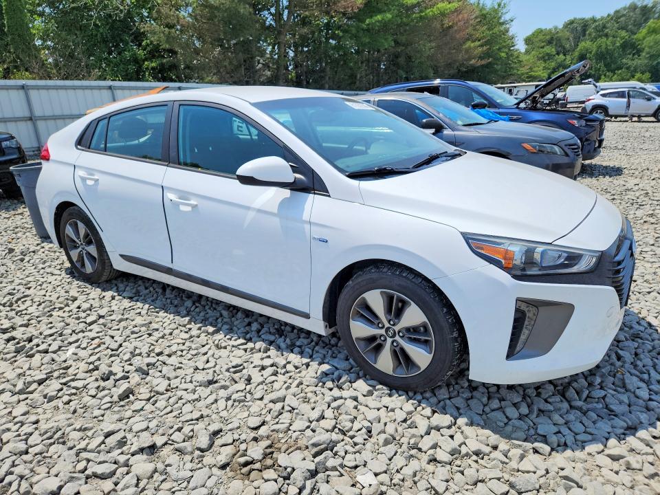 2019 Hyundai Ioniq hybrid VIN KMHC65LD2KU178569 COPART salvage auction — WATER/FLOOD, NJ - CERT OF TITLE-SALVAGE FLOOD, sold $275 on 2026-07-29 (photo 4)