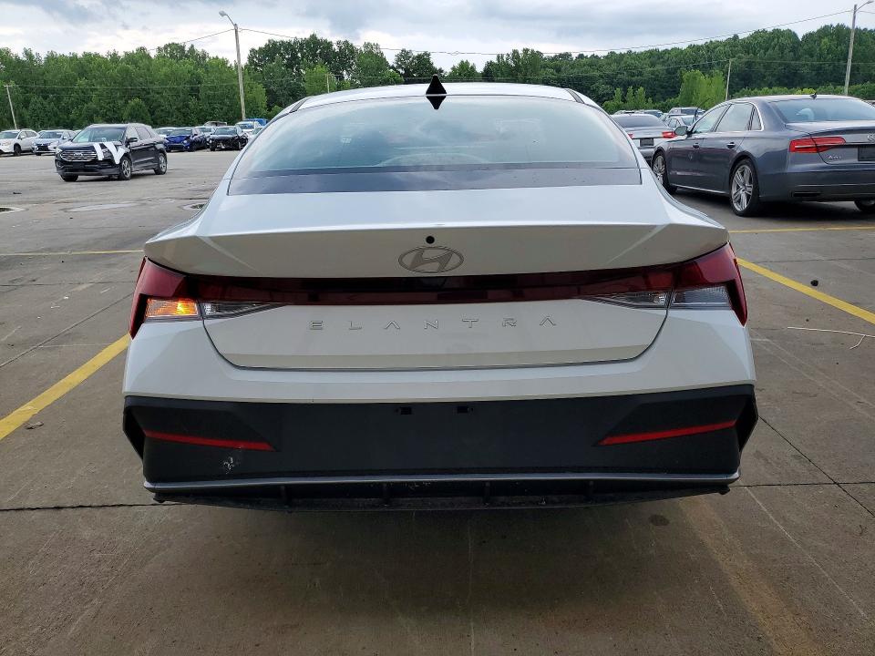 2025 Hyundai Elantra VIN KMHLL4DG3SU865720 COPART salvage auction — WATER/FLOOD, Ky - Cert Of Title-Salvage Water, sold $7,200 on 2026-07-16 (photo 6)
