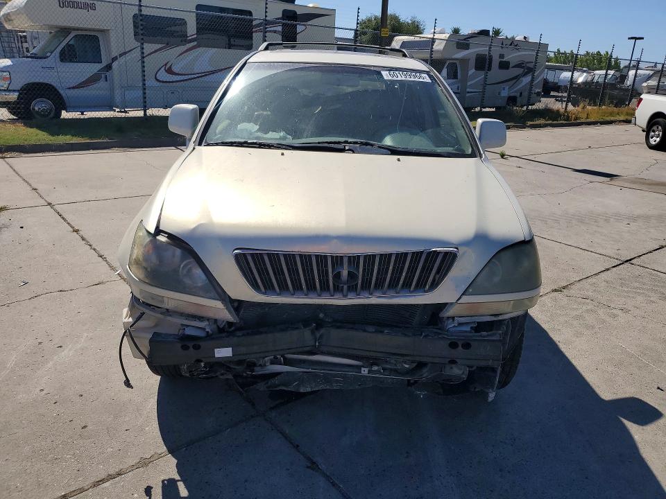 2000 Lexus Rx 300 VIN JT6GF10U1Y0067327 COPART salvage auction — FRONT END, CA - SALVAGE CERTIFICATE, sold $425 on 2026-07-27 (photo 5)