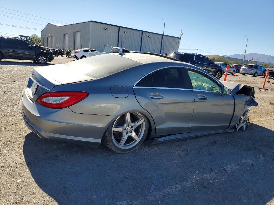 2014 Mercedes-benz VIN WDDLJ7DB4EA116369 COPART salvage auction — FRONT END, Nv - Certificate Of Title (P), sold $750 on 2026-07-30 (photo 3)