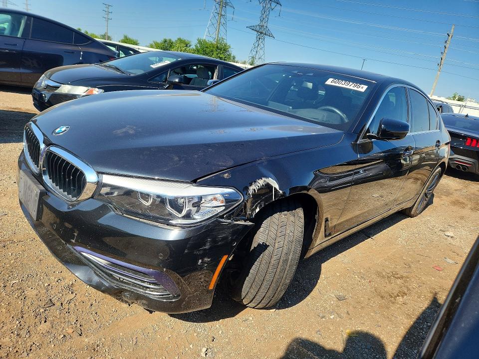 2018 BMW 5er VIN WBAJE7C55JWD52754 — COPART salvage auction photo