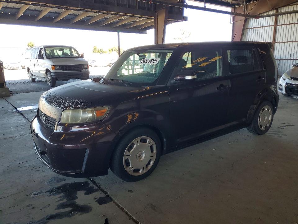 2008 Toyota Scion VIN JTLKE50E781040654 COPART salvage auction — MECHANICAL, CA - DIS/DLR/EXP ONLY CLEAN TITLE, sold $125 on 2026-07-16 (photo 1)