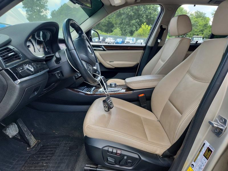 2016 BMW X3 VIN 5UXWY3C55G0N86909 COPART salvage auction — MECHANICAL, Tn - Certificate Of Title, sold $1,850 on 2026-07-21 (photo 7)