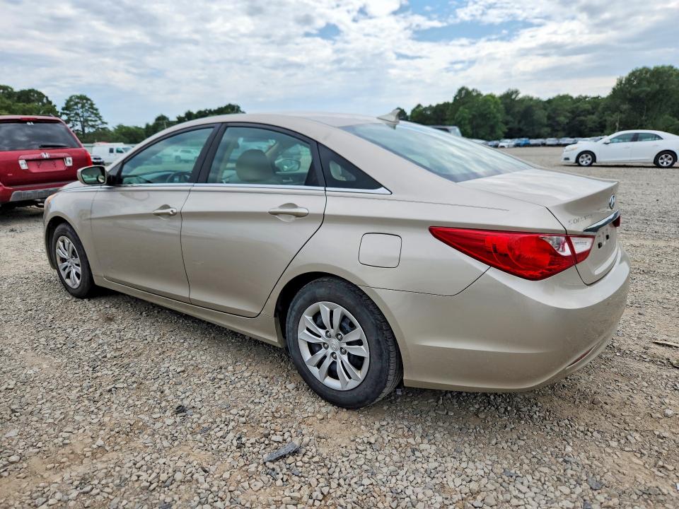 2011 Hyundai Sonata VIN 5NPEB4AC0BH183017 COPART salvage auction — MECHANICAL, Ar - Certificate Of Title, sold $475 on 2026-07-22 (photo 2)