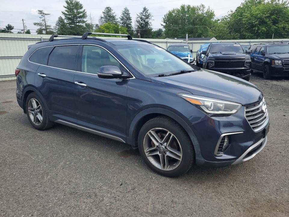 2017 Hyundai Santa fe VIN KM8SRDHFXHU197967 COPART salvage auction — MECHANICAL, Pa - Cert Of Title, sold $4,400 on 2026-07-17 (photo 4)