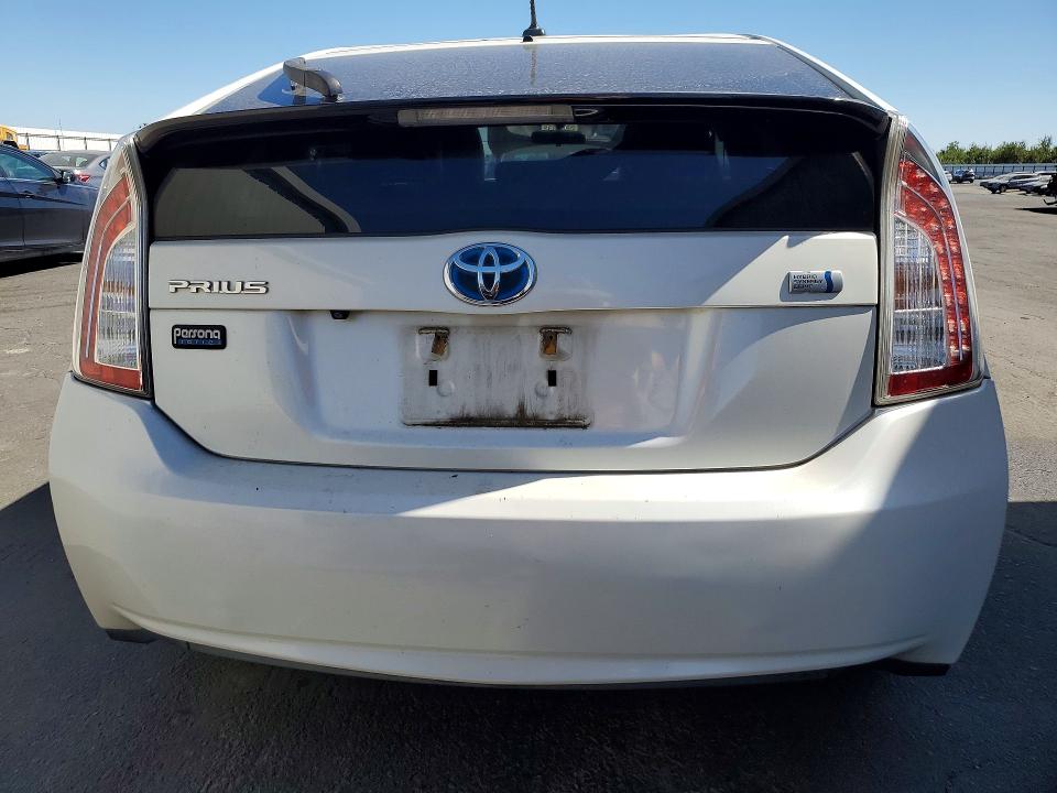 2015 Toyota Prius VIN JTDKN3DU7F0416659 COPART salvage auction — FRONT END, CA - SALVAGE CERTIFICATE, sold $1,750 on 2026-07-30 (photo 6)
