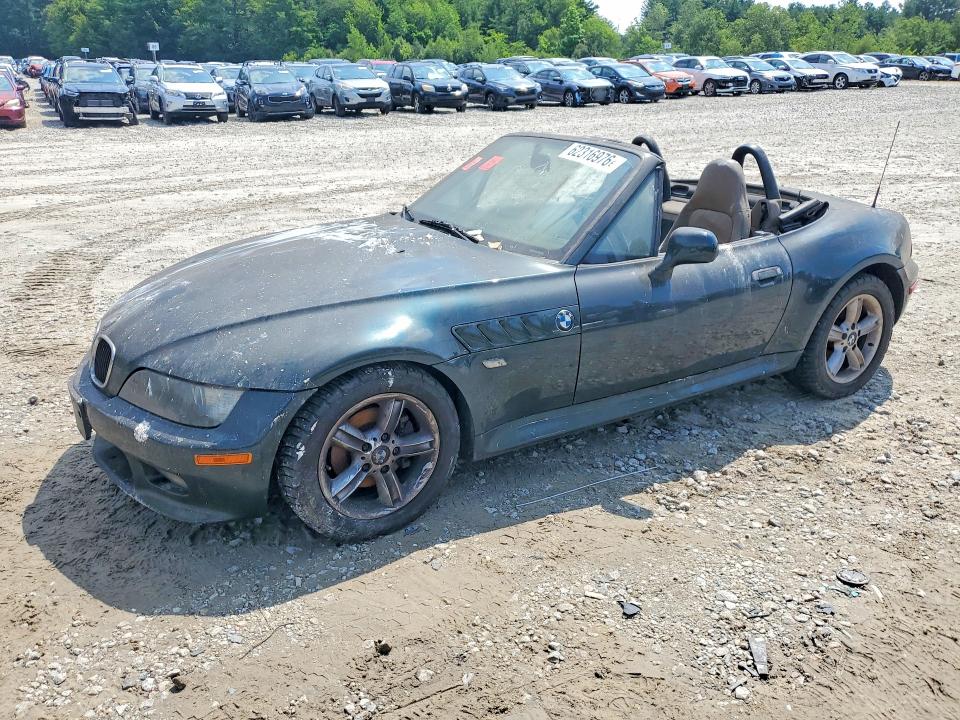 2000 BMW Z3 VIN WBACH9343YLF89676 COPART salvage auction — BURN, MA - CERT OF TITLE-RECONSTRCTD COLL, sold $350 on 2026-08-06 (photo 1)