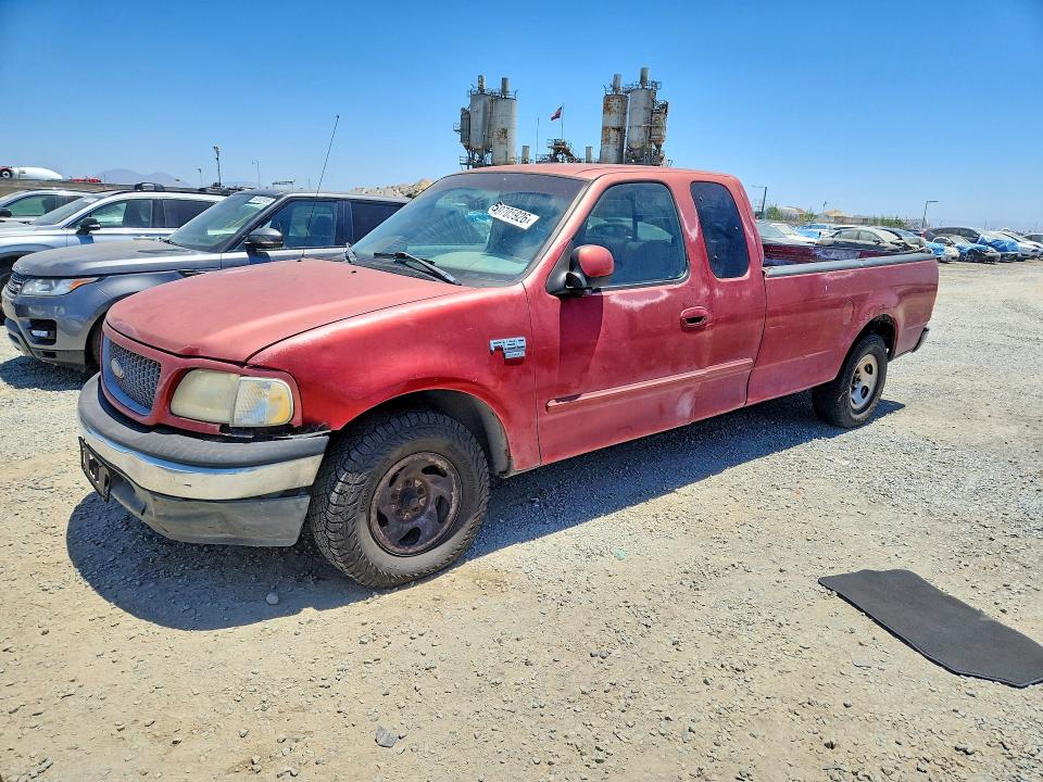 1999 Ford F-150 lightning VIN 1FTRX17L6XKA54166 COPART salvage auction — FRONT END, CA - DLR/DIS/EXP ONLY SALVAGE TITLE, sold $250 on 2026-08-21 (photo 1)