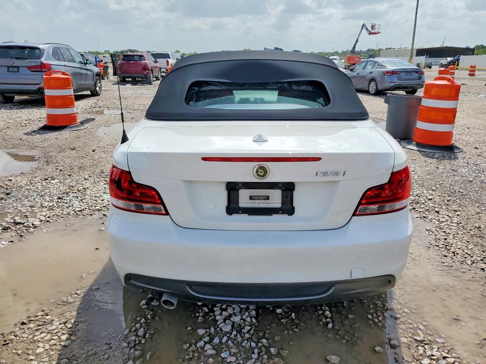 2012 BMW 1er VIN WBAUL7C5XCVM82750 COPART salvage auction — FRONT END, Tx - Salvage Vehicle Title, sold $2,650 on 2026-07-27 (photo 6)