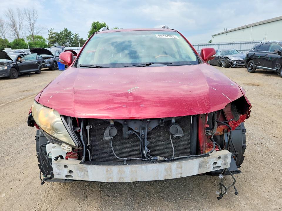 2011 Lexus Rx VIN JTJBK1BA7B2437934 COPART salvage auction — FRONT END, On - Permit Salvage, sold $3,050 on 2026-07-21 (photo 5)