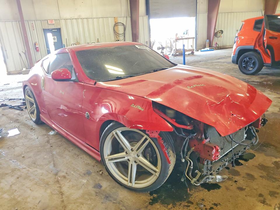 2010 Nissan 370z VIN JN1AZ4EHXAM500079 COPART salvage auction — FRONT END, MI - CERTIFICATE OF TITLE, sold $1,050 on 2026-07-24 (photo 4)