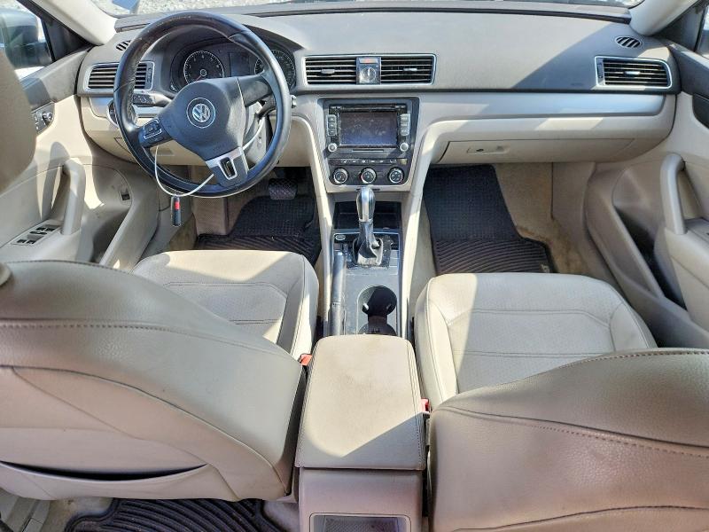 2015 Volkswagen Passat VIN 1VWAS7A38FC071306 COPART salvage auction — MECHANICAL, GA - CERTIFICATE OF TITLE, sold $875 on 2026-08-01 (photo 8)