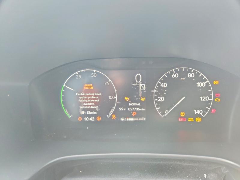 2023 Honda Cr-v VIN 7FARS5H54PE004034 COPART salvage auction — FRONT END, WV - SALVAGE CERTIFICATE, sold $13,200 on 2026-07-23 (photo 9)