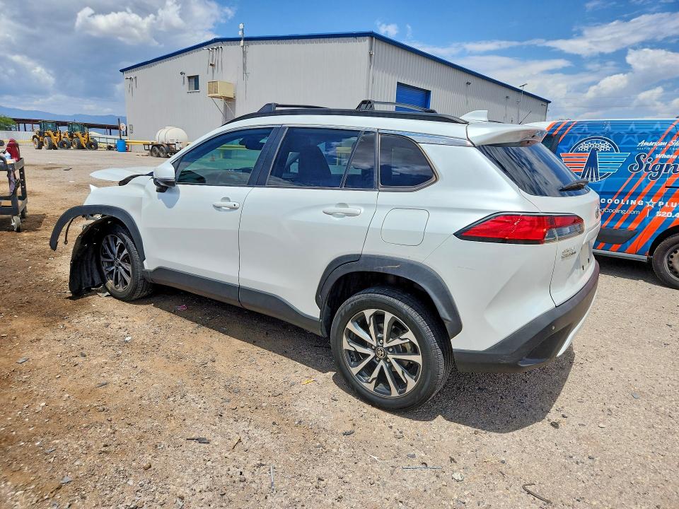 2022 Toyota Corolla cross VIN 7MUDAABG0NV022136 COPART salvage auction — FRONT END, AZ - CERTIFICATE OF TITLE, sold $175 on 2026-07-24 (photo 2)