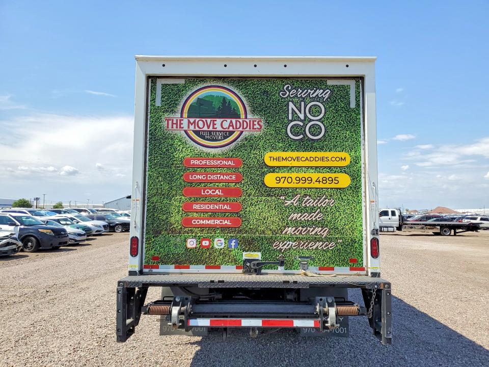 2021 Isuzu Npr VIN 54DC4W1D9MS209197 COPART salvage auction — SIDE, CO - SALVAGE TITLE (P), sold $1,350 on 2026-07-29 (photo 6)
