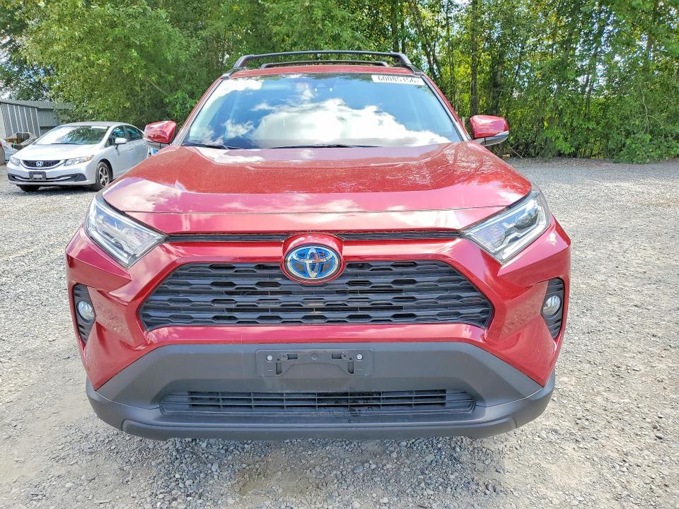 2020 Toyota Rav4 hybrid VIN 2T3RWRFV2LW079054 COPART salvage auction — REAR END, WA - BILL OF SALE, sold $14,200 on 2026-07-13 (photo 5)