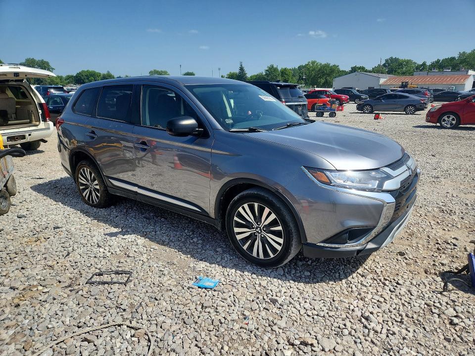 2019 Mitsubishi Outlander VIN JA4AZ3A36KZ003420 COPART salvage auction — REAR END, Oh - Certificate Of Title (P), sold $3,300 on 2026-07-14 (photo 4)