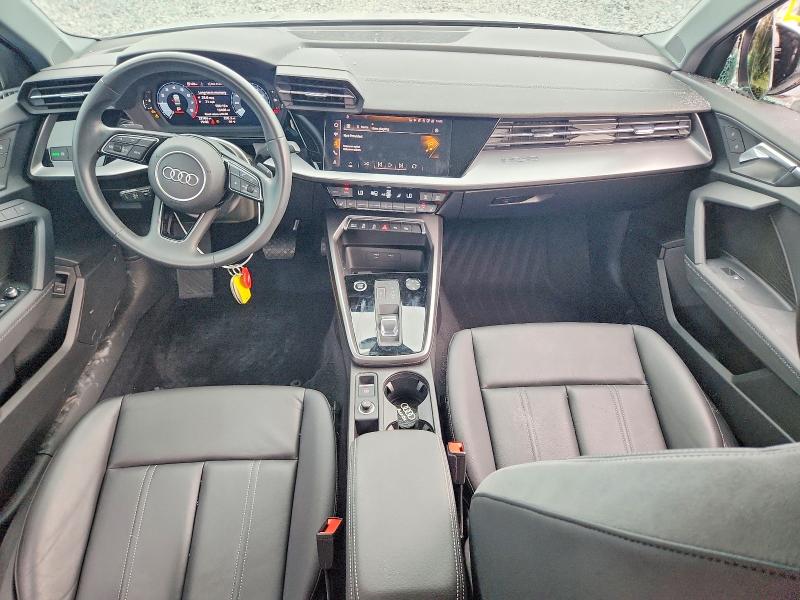 2023 Audi A3 VIN WAUGUDGY1PA141313 COPART salvage auction — FRONT END, FL - CERT OF TITLE SLVG REBUILDABLE, sold $8,700 on 2026-07-31 (photo 8)