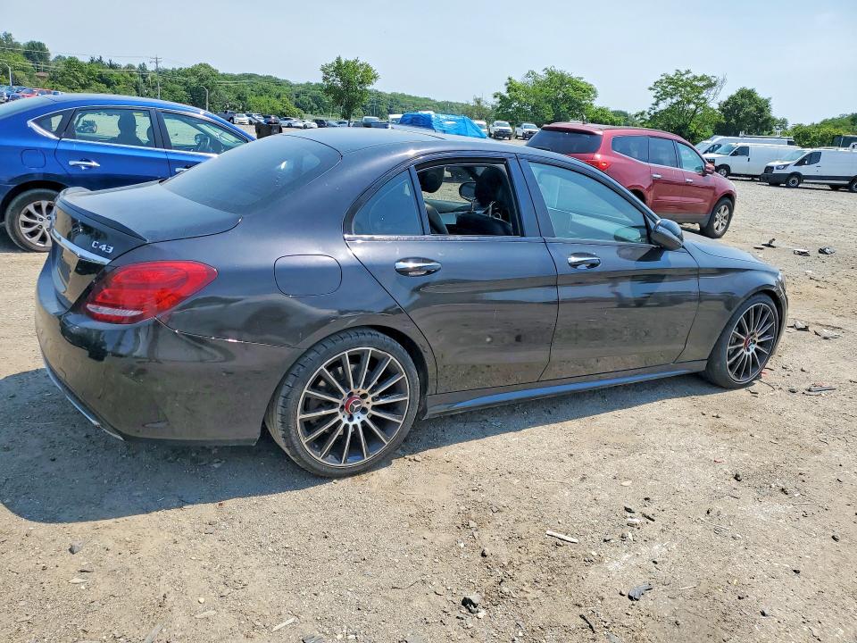 2017 Mercedes-benz C-klasse amg VIN 55SWF6EB9HU198109 COPART salvage auction — FRONT END, Md - Certificate Of Title (P), sold $14,600 on 2026-07-28 (photo 3)