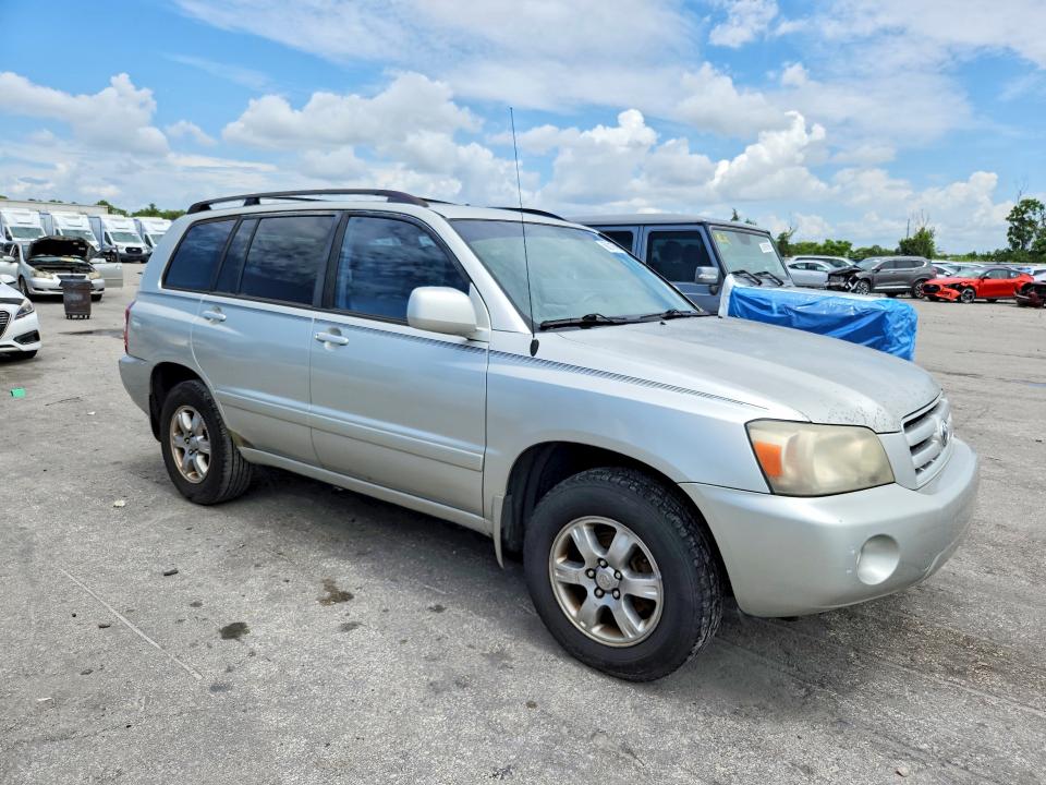 2006 Toyota Highlander VIN JTEGP21A260096294 COPART salvage auction — MINOR DENT/SCRATCHES, FL - CERTIFICATE OF TITLE, sold $1,500 on 2026-07-21 (photo 4)