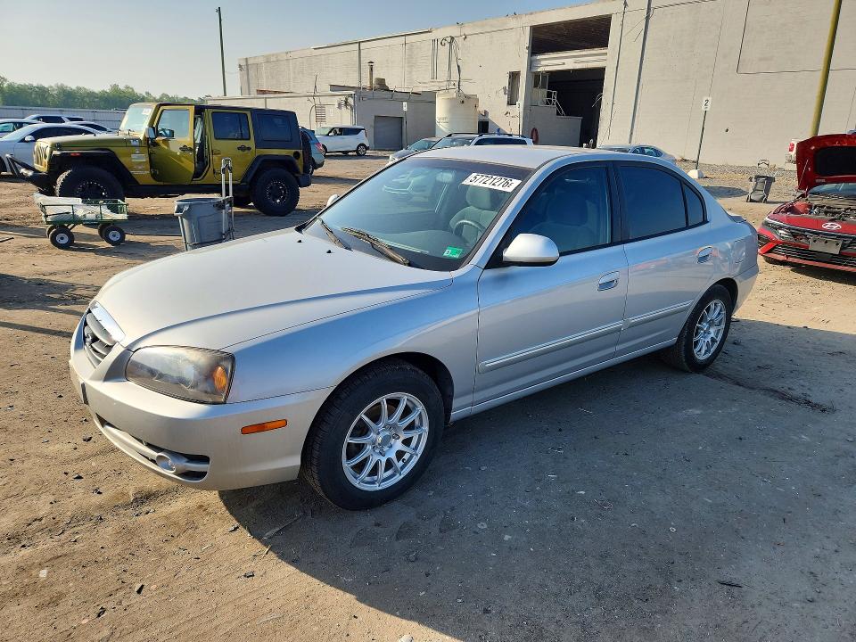 2005 Hyundai Elantra VIN KMHDN46D45U162925 COPART salvage auction — REAR END, Va - Certificate Of Title, sold $1,350 on 2026-07-15 (photo 1)