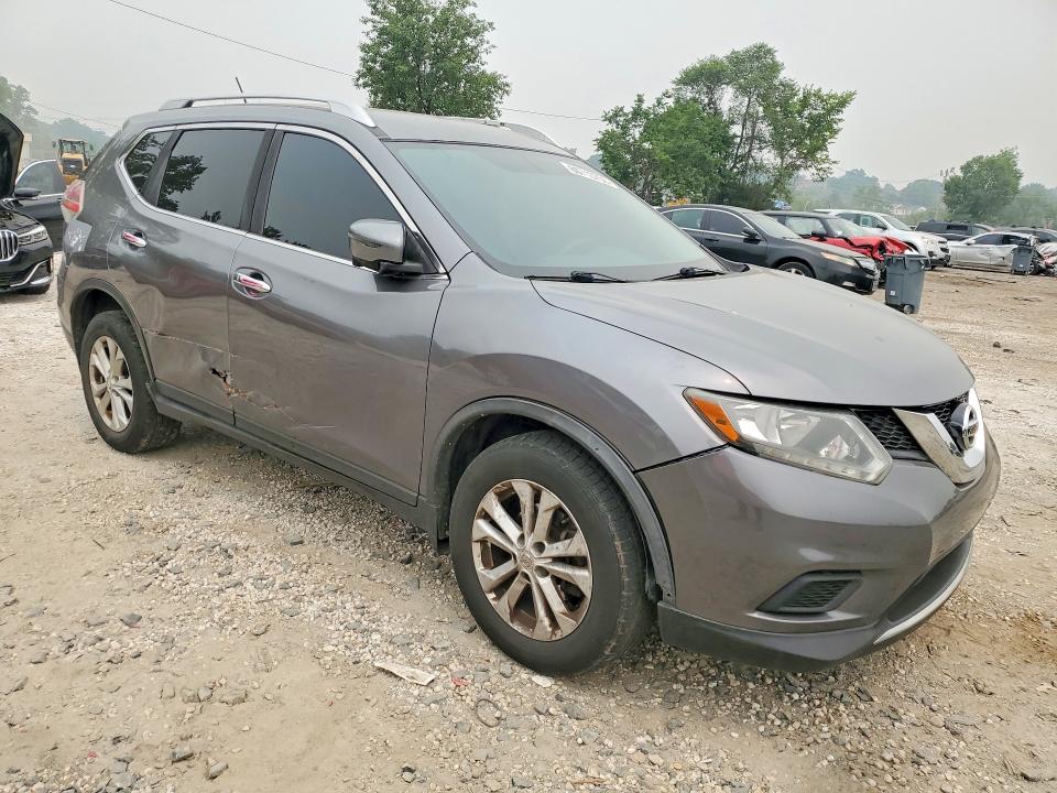 2016 Nissan Rogue VIN KNMAT2MV5GP735426 COPART salvage auction — MECHANICAL, Salvage Title, sold $100 on 2026-07-23 (photo 4)