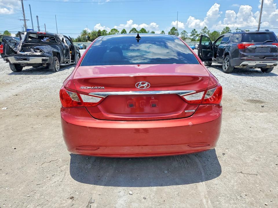 2012 Hyundai Sonata VIN 5NPEC4AC6CH444536 COPART salvage auction — FRONT END, Fl - Cert Of Title Slvg Rebuildable, sold $3,050 on 2026-07-17 (photo 6)