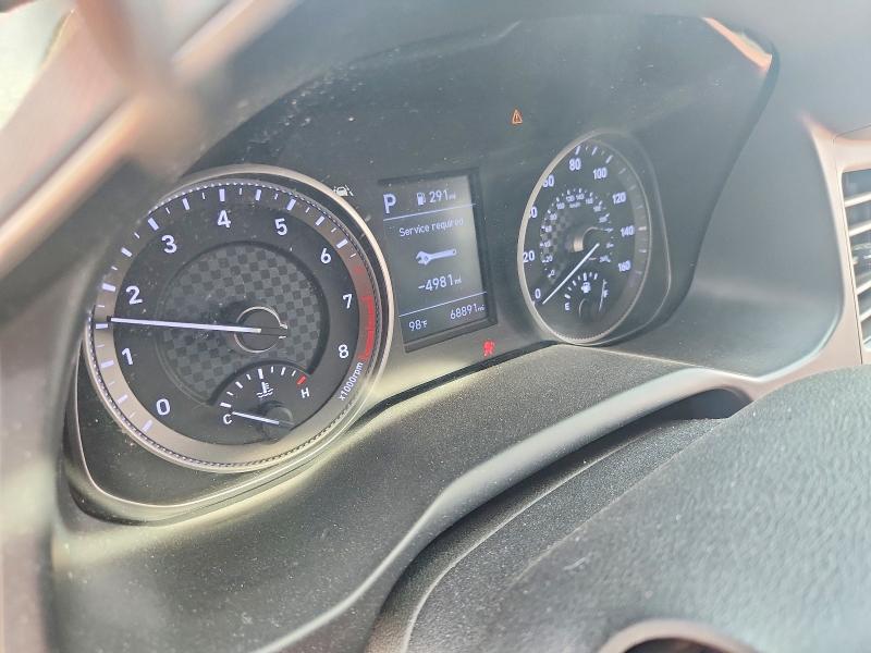 2020 Hyundai Elantra VIN KMHD84LF6LU024152 COPART salvage auction — REAR END, Wa - Bill Of Sale, sold $1,000 on 2026-07-31 (photo 9)