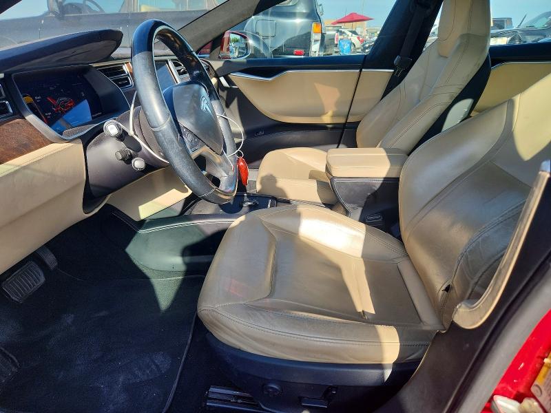 2016 Tesla Model s VIN 5YJSA1E2XGF156399 COPART salvage auction — SIDE, Salvage Title, sold $1,200 on 2026-07-30 (photo 7)