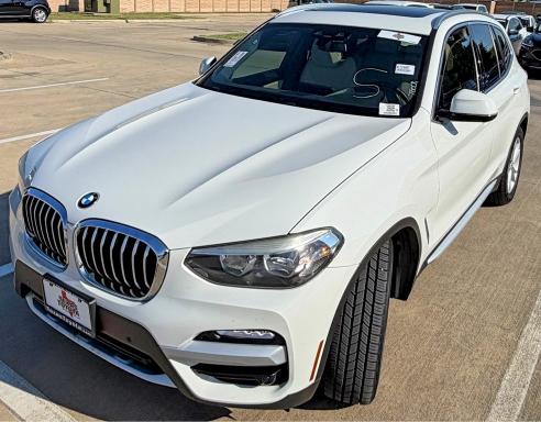 2019 BMW X3 VIN 5UXTR7C51KLF24957 COPART salvage auction — MINOR DENT/SCRATCHES, Tx - Certificate Of Title (P), sold $1,500 on 2026-07-20 (photo 2)