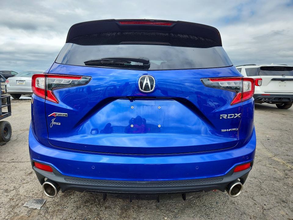 2025 Acura Rdx VIN 5J8TC2H66SL028655 COPART salvage auction — SIDE, Pa - Certificate Of Salvage, sold $20,400 on 2026-08-25 (photo 6)