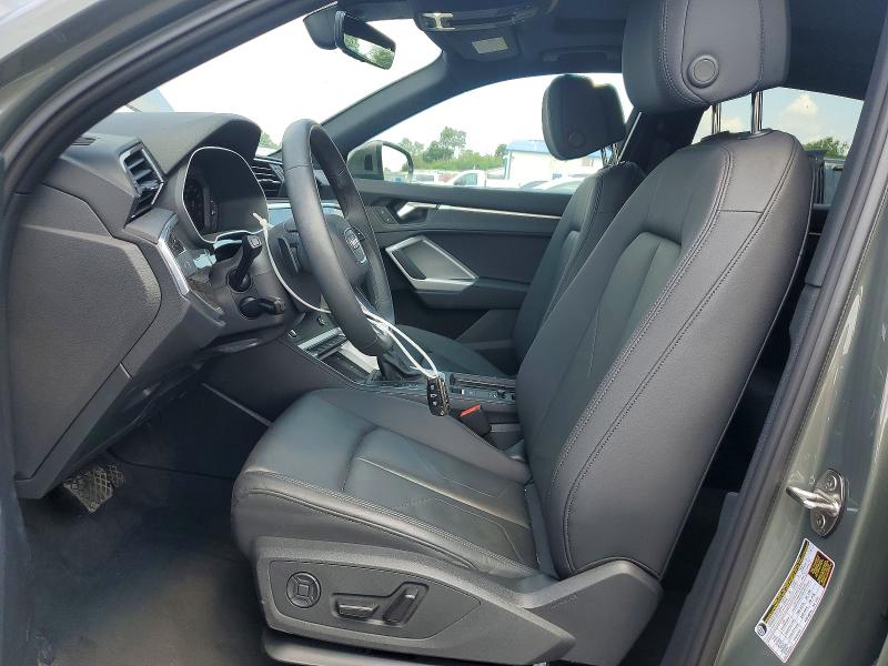 2025 Audi Q3 VIN WA1DECF39S1033544 COPART salvage auction — REAR END, Pa - Certificate Of Salvage, sold $9,400 on 2026-07-28 (photo 7)