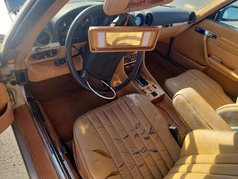 1988 Mercedes-benz 560 VIN WDBBA48D9JA088576 COPART salvage auction — MECHANICAL, WA - NON PUBLIC CLEAN TITLE, sold $975 on 2026-07-27 (photo 8)