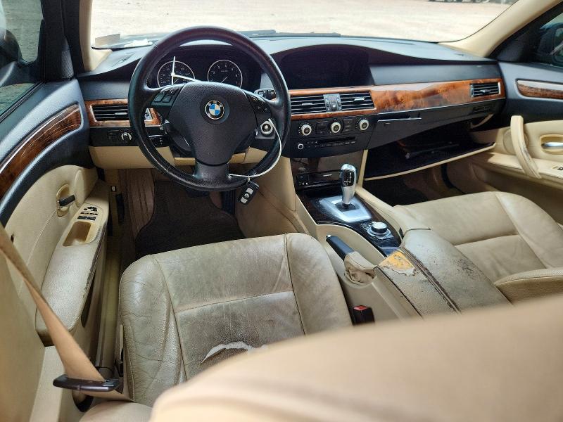 2010 BMW 5 series VIN WBANV1C50AC445470 COPART salvage auction — FRONT END, VA - CERT OF TITLE - SALVAGE, sold $375 on 2026-07-20 (photo 8)