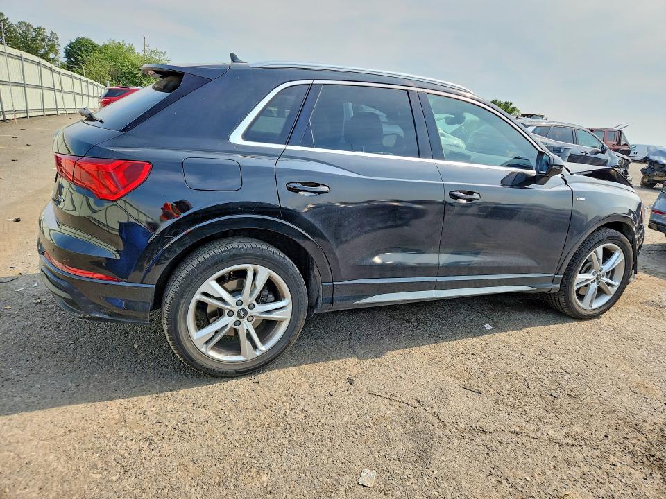 2022 Audi Q3 VIN WA1DECF32N1010286 COPART salvage auction — FRONT END, Pa - Certificate Of Salvage, sold $8,800 on 2026-08-14 (photo 3)