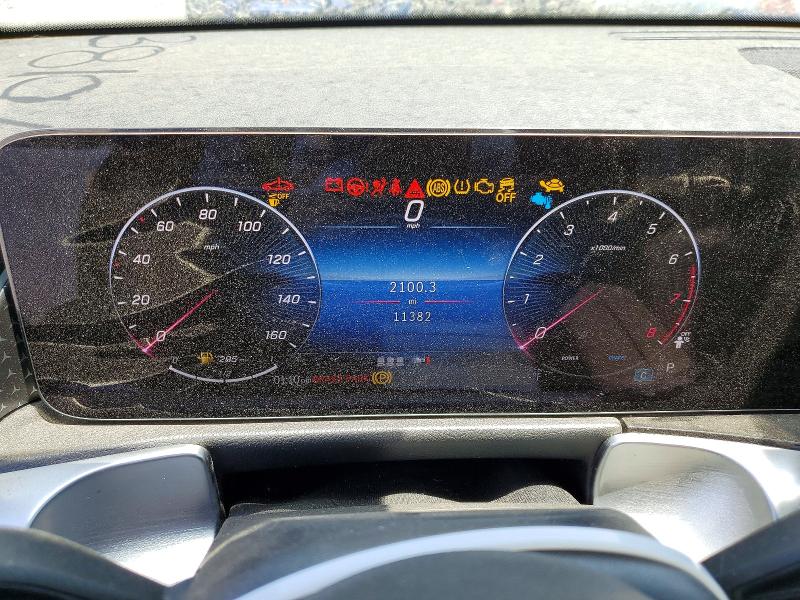 2025 Mercedes-benz Glb VIN W1N4M4GB8SW381917 COPART salvage auction — FRONT END, Ca - Dis/Dlr/Exp Only Clean Title, sold $14,800 on 2026-07-29 (photo 9)