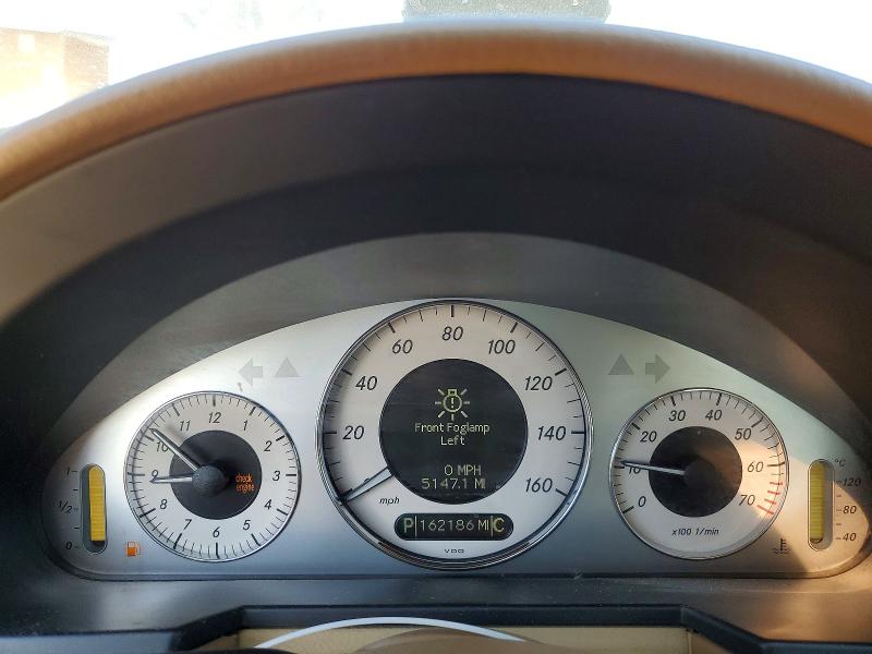 2008 Mercedes-benz E-class VIN WDBUF56X08B198675 COPART salvage auction — SIDE, Ca - Salvage Certificate, sold $325 on 2026-07-24 (photo 9)