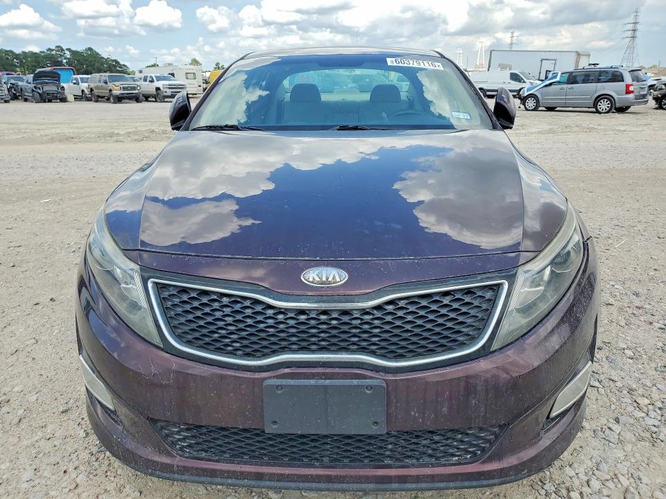 2015 Kia Optima VIN 5XXGM4A73FG360215 COPART salvage auction — NORMAL WEAR, Tx - Cert Of Title-Rebuilt Salvage, sold $775 on 2026-07-28 (photo 2)