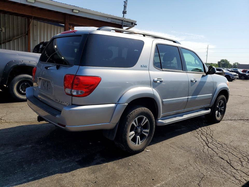 2005 Toyota Sequoia VIN 5TDBT44A85S240704 COPART salvage auction — FRONT END, Co - Public - Salvage Title, sold $275 on 2026-07-28 (photo 3)