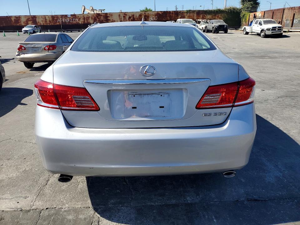 2011 Lexus Es 350 VIN JTHBK1EG9B2466689 COPART salvage auction — NORMAL WEAR, Ca - Salvage Certificate, sold $2,750 on 2026-07-15 (photo 6)