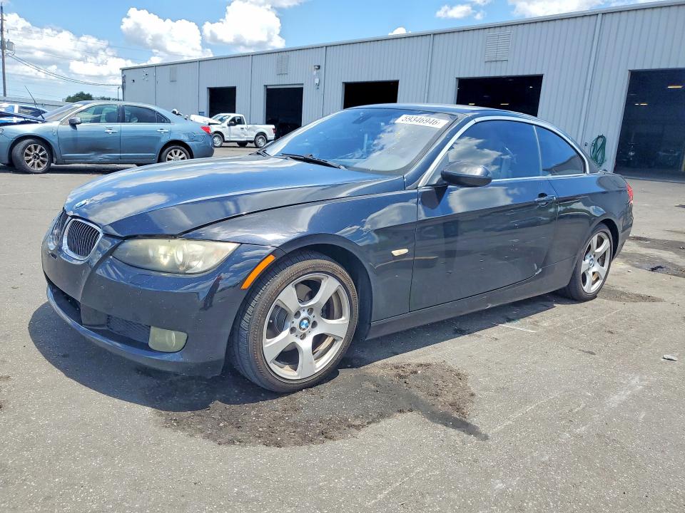 2007 BMW 3 series VIN WBAWR33537PX79157 COPART salvage auction — FRONT END, FL - CERT OF TITLE SLVG REBUILDABLE, sold $500 on 2026-07-20 (photo 1)