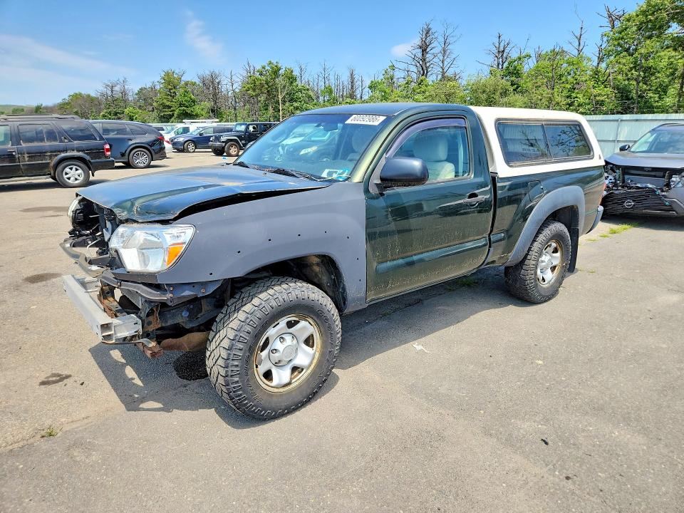 2012 Toyota Tacoma VIN 5TFPX4EN9CX012973 COPART salvage auction — FRONT END, Ny - Certificate Of Title, sold $1,650 on 2026-07-20 (photo 1)