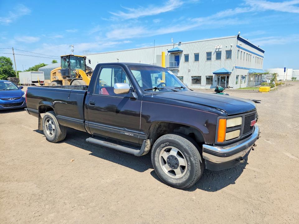 1991 Gmc SIERRA VIN 2GTDK14H0M1505970 COPART salvage auction — FRONT END, Qc - Gravement Accidente, sold $350 on 2026-08-25 (photo 4)