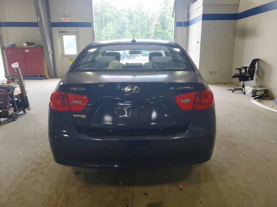 2008 Hyundai Elantra VIN KMHDU46D98U491028 COPART salvage auction — SIDE, VA - CERT OF TITLE - SALVAGE, sold $200 on 2026-07-17 (photo 6)