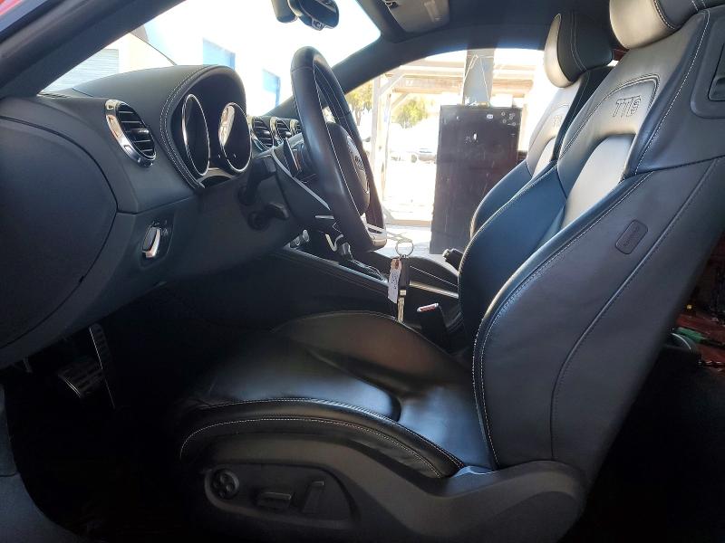 2011 Audi Tts VIN TRUB1AFK3B1022596 COPART salvage auction — FRONT END, Ca - Salvage Certificate, sold $1,150 on 2026-07-30 (photo 7)