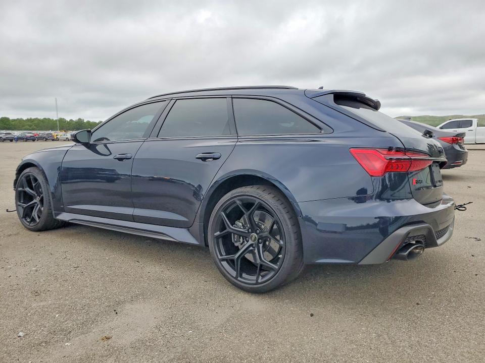 2025 Audi S6 VIN WUA1DBF26SN907521 COPART salvage auction — FRONT END, Ny - Mv-907A Salvage Certificate, sold $51,500 on 2026-08-03 (photo 2)